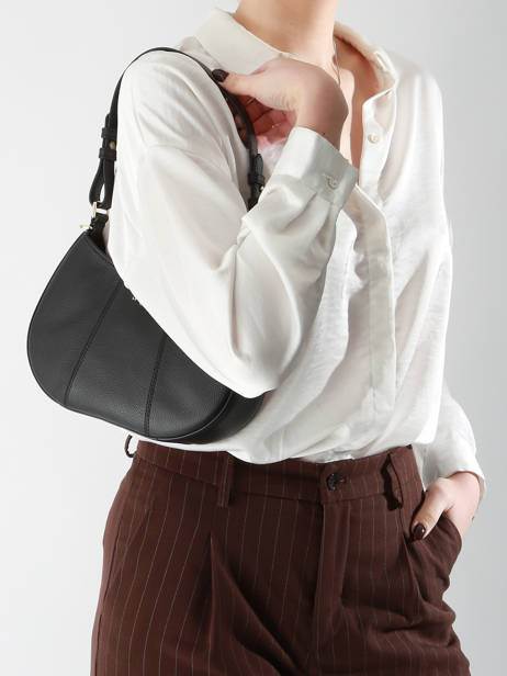 Cross Body Tas Juliette Leder Le tanneur Zwart juliette TJET1050 ander zicht 1